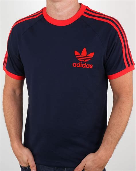 adidas Originals T Shirt California Tee Sport Essential 3 Stripe 